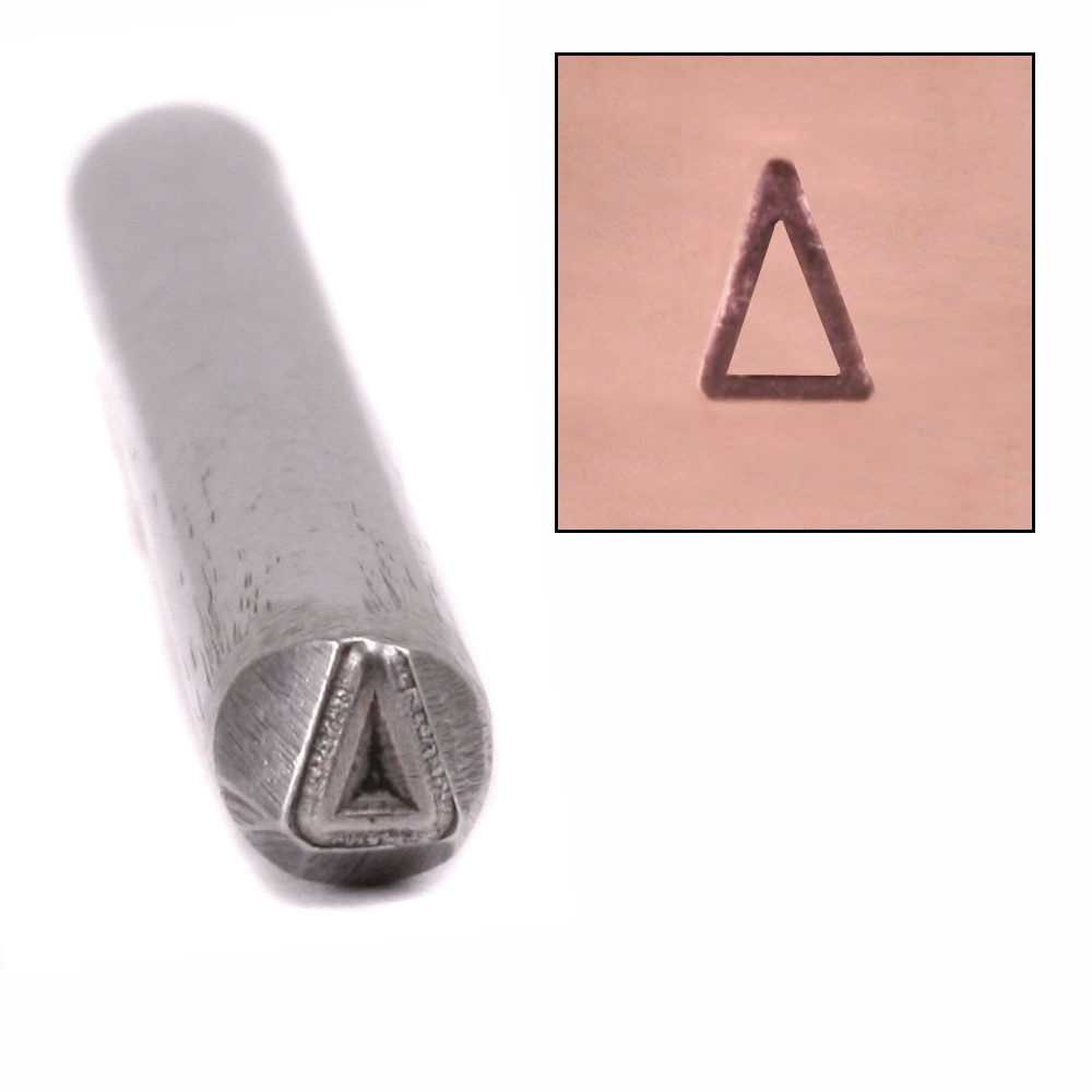 Metal Stamping Tools Tall Triangle Metal Design Stamp